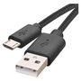 USB cable 2.0 A/Male - micro B/Male 2m black, EMOS SM7008BL 8592920085714