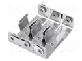 Holder; AA,R6; Batt.no: 3; screw; aluminium KEYSTONE KEYS147