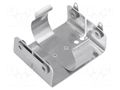 Holder; C,R14; Batt.no: 2; screw; solder lugs; brass; aluminium KEYSTONE KEYS149
