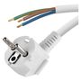 Power Cord PVC 3× 0,75mm2, 2m, white, EMOS S14372 8595025314376