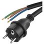 Power Cord Rubber 3× 1,5mm2, 5m, black, EMOS S03250 8595025353856