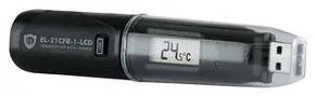 DATA LOGGER W/LCD, TEMP, -35 TO 80DEG C EL-21CFR-1-LCD
