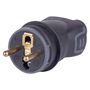 Rubber Plug IP44 black, Legrand A9820.1 3245060504458
