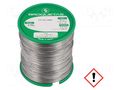 Tin; lead free; Sn96Ag4; 0.5mm; 250g; reel; 221°C; Flux: SW26 BROQUETAS ECO7-05/025H
