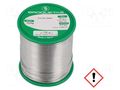 Tin; lead free; Sn96Ag4; 0.7mm; 250g; reel; 221°C; Flux: SW26 BROQUETAS ECO7-07/025H