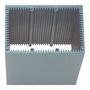 EMI/RFI BOX W/ CARD GUIDE, ALUM, BLUE 3742.