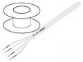 Wire: assembly; 4x0.22mm2; stranded; Ext.dimensions: 2.5x10mm TASKER TAS-TSK1170