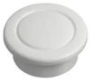 SWITCH BUTTON, MUSHROOM, 29MM, WHITE HW1A-B3W