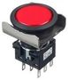 PB SWITCH, DPDT, 24VAC/DC, SOLDER, RED LBW6L-M1T64R