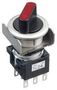 ROTARY SWITCH, 2 POS, 5A, 250VAC LB6MF-2T64R
