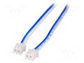 Cable; both sides,XHP-2; blue/white; 3m MECHATRONIX LCM-300-SYNC