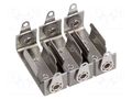 Holder; LR1,N; Batt.no: 3; screw; aluminium KEYSTONE KEYS156