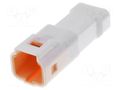 Connector: wire-wire; plug; male; JWPF; 3A; 100V; PIN: 3; IPX7 JST 03T-JWPF-VSLE-S