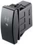 ROCKER SWITCH, SPST-NO, 10A, 12VDC, BLK 03251.0058-00