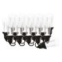 LED light chain – 16x clear party bulbs, 7.6 m, outdoor and indoor, warm white, EMOS DCPW04 8592920099551