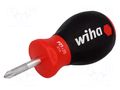 Screwdriver: standard; Pozidriv®; PZ1; SoftFinish® WIHA WIHA.313/PZ1/25