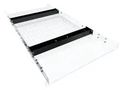 SUPPORT BAR, ADJ DEPTH SHELF, BLACK ADSB.