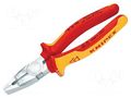 Pliers; insulated,universal; 190mm KNIPEX KNP.0106190