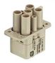 HEAVY DUTY INSERT, RCPT, 4+2SIG, 6MM2 09120063141