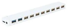 HUB, USB 3.0, 10 PORT, BUS POWERED U3 10HUB