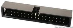 CONNECTOR, HEADER, 34POS, 2ROW, 2.54MM MC-254-34-00-ST-DIP
