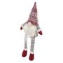 LED Christmas elf – sitting, 27 cm, 3× AA, indoor, warm white, EMOS DCFW03