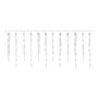 LED Christmas garland – icicles, 12 pcs, 3.6 m, indoor and outdoor, cool white, EMOS DCPC07 8592920099353