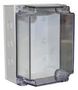 ENCLOSURE, MULTIPURPOSE, PC, GREY/CLEAR CHDX6-229C