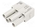 Connector: HDC; module; female; 40A; 830V; Han-Modular®; PIN: 4 HARTING 09140043141