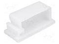 Self-adhesive cable holder; polyamide; natural; UL94V-2 FIX&FASTEN FCA-5