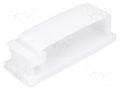 Self-adhesive cable holder; polyamide; natural; UL94V-2 FIX&FASTEN FCA-6