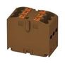 TB, POWER DISTRIBUTION, 6POLE, 12 AWG 3273274