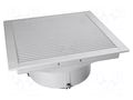 Fan: AC; axial; 230VAC; Ø220x70mm; 500m3/h; 65dBA; ball; IP54 Alfa Electric ALFA3500BPB