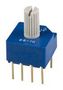 ROTARY SWITCH, DP3T, 0.1A, 5VDC, TH SS-10-23NP-L-E