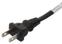 POWER CORD, NEMA 1-15P/IEC C7, 1M, BLK GW-151688