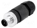 Connector: M12; plug; PIN: 5; male; Micro-Change; straight; IP67 MOLEX MX-1200710047