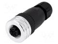Connector: M12; plug; PIN: 5; female; Micro-Change; straight; IP67 MOLEX MX-1200710041