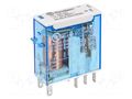 Relay: electromagnetic; DPDT; 24VDC; miniature,industrial; 46.52 FINDER 46.52.9.024.0020