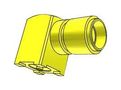RF COAXIAL, SMA JACK, 50 OHM, PCB SMA-J-P-GF-RA-SM1