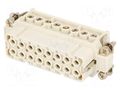 Connector: HDC; contact insert; female; GWconnect; PIN: 16; 16A MOLEX MX-93601-0143