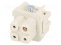 Connector: HDC; contact insert; female; GWconnect; PIN: 4; 10A; 400V MOLEX MX-93601-0121