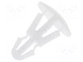 Assembly stud; polyamide; L: 5mm; snap fastener; natural; UL94V-2 FIX&FASTEN FIX-RBS-5