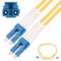 Extralink LC/UPC-LC/UPC | Patchcord | Single Mode, Duplex, G652D, PVC, 3mm, 1m, EXTRALINK EX.3623 5902560363623