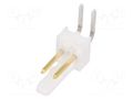 Connector: wire-board; socket; male; PIN: 2; KK 254; angled 90°; THT MOLEX MX-7395-02BG