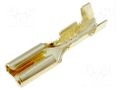 Terminal: flat; female; W: 2.8mm; gold-plated; 0.5÷1mm2 4CARMEDIA KON-F-28