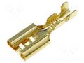 Terminal: flat; female; W: 4.7mm; gold-plated; 0.5÷1mm2 4CARMEDIA KON-F-47