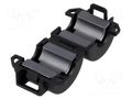 Ferrite: two-piece; on round cable; Ø: 8mm; 60Ω; A: 19.5mm; B: 23mm RICHCO RRC-16-8-13-M