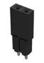 CONNECTOR, RCPT, 4POS, 1ROW, 2.54MM ESW-104-33-G-S
