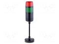 Signalling column; red/green; LED; 20÷30VDC; Sound level: 95dB W2 KS-AD2DCZP125RG