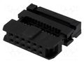 Connector: IDC; plug; female; PIN: 12; IDC; for ribbon cable; 2mm CONNFLY DS1017-12MA2